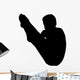 Male Gymnastic Silhouette Wall Decal