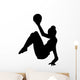 Gymnastic Silhouette Wall Decal