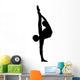 Gymnastic Silhouette Wall Decal