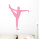 Gymnastics Silhouette Wall Decal
