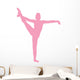 Gymnastics Silhouette Wall Decal
