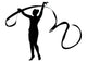 Gymnastic Silhouette Wall Decal