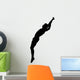 Gymnastic Silhouette Wall Decal