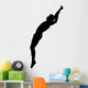 Gymnastic Silhouette Wall Decal