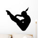 Gymnastics Silhouette Wall Decal