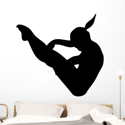 Gymnastics Silhouette Wall Decal