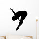 Gymnastic Silhouette Wall Decal