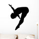 Gymnastic Silhouette Wall Decal