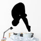 Gymnastic Silhouette Wall Decal