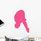Gymnastics Front Dive Pink Wall Decal