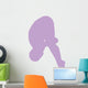 Gymnastics Front Dive Lavender Wall Decal