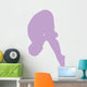 Gymnastics Front Dive Lavender Wall Decal