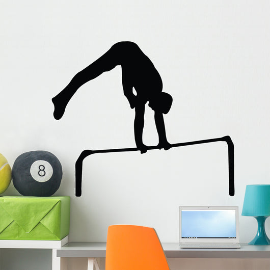 Gymnastics Silhouette - Gymnastics - Sticker