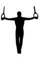 Gymnastics Silhouette Wall Decal