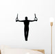 Gymnastics Silhouette Wall Decal