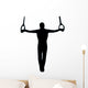 Gymnastics Silhouette Wall Decal