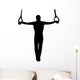 Gymnastics Silhouette Wall Decal