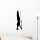Gymnastics Silhouette Style Olympic Rings Wall Decal