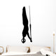 Gymnastics Silhouette Style Olympic Rings Wall Decal