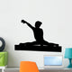 Gymnastics Silhouette Style Balance Beam Wall Decal