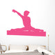 Gymnastics Silhouette - Balance Beam Wall Decal