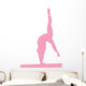 Gymnastics - Handstand on Balance Beam Wall Decal