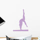 Gymnastics - Handstand on Balance Beam Wall Decal