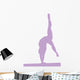 Gymnastics - Handstand on Balance Beam Wall Decal