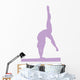 Gymnastics - Handstand on Balance Beam Wall Decal