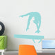 Gymnastics Silhouette Balance Beam Wall Decal