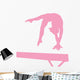 Gymnastics - Balance Beam Hand Spring Wall Decal