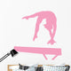 Gymnastics - Balance Beam Hand Spring Wall Decal