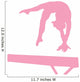 Gymnastics - Balance Beam Hand Spring Wall Decal