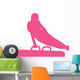 Gymnastics Silhouette Swinging Hot Wall Decal