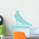 Gymnastics Silhouette Swinging Light Wall Decal