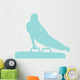 Gymnastics Silhouette Swinging Light Wall Decal