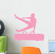 Gymnastics Silhouette Hand Flip Wall Decal