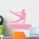 Gymnastics Silhouette Hand Flip Wall Decal