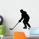 Hockey Silhouette Wall Decal