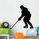Hockey Silhouette Wall Decal