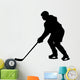 Hockey Silhouette Wall Decal