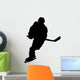 Hockey Silhouette Wall Decal