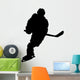 Hockey Silhouette Wall Decal