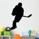 Hockey Silhouette Wall Decal