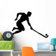 Hockey Silhouette Wall Decal