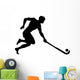 Hockey Silhouette Wall Decal