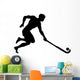 Hockey Silhouette Wall Decal