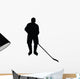 Hockey Silhouette Wall Decal