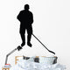 Hockey Silhouette Wall Decal