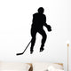 Hockey Silhouette Wall Decal